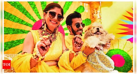 Man’s best friend also best man: Pets carry rings & garlands at ...