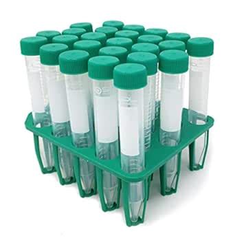 SPL 15 ml Conical Centrifuge Tubes Sterilized with PP Racks, (Rack of ...