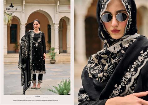 CINDERELLA ALBELI MUSLIN EMBROIDERY WORK SUITS AT BEST ONLINE RATE ...