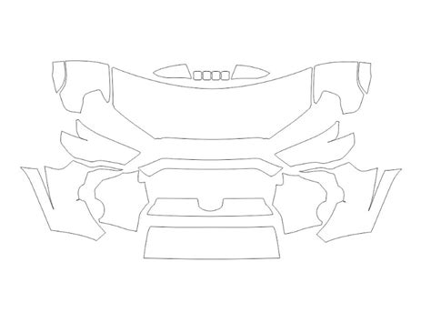 Purchase the patterns for body and interior protection of Toyota