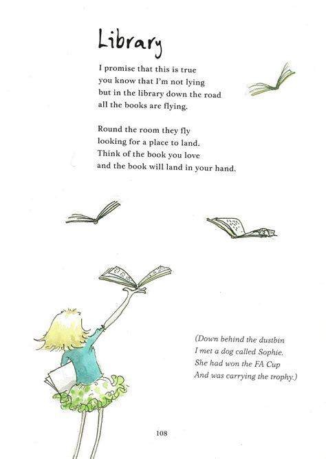 Michael Rosen's library poem | Michael rosen poems, Michael rosen, Kids ...