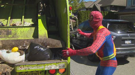 Abbotsford Avengers turn garbage day into show for cooped up kids | CBC ...