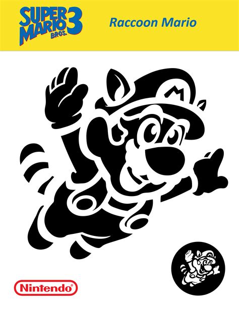 Yoshi Pumpkin Template Boo Pumpkin Super Mario World