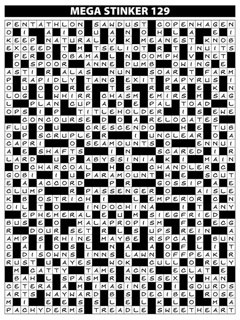 Cryptic Crosswords Printable