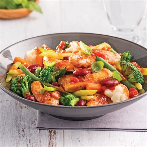 recette avec filet de poulet en morceaux