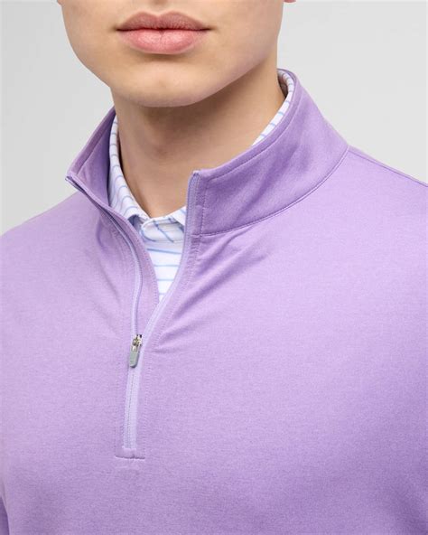 Peter Millar Men's Perth Melange Performance Quarter-Zip Sweater ...