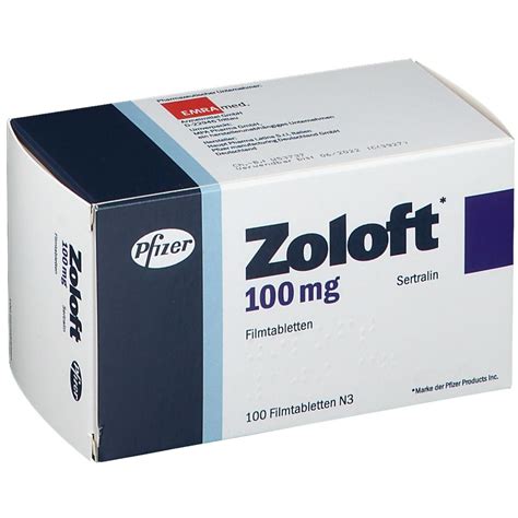 Thuốc Zoloft 100mg Pfizer (Sertraline) điều trị trầm cảm, hoảng sợ, lo lắng - Thuốc Tốt Giá Sỉ