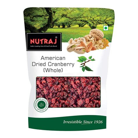 Nutraj American Dried Whole Cranberries 200g : Amazon.in: Grocery ...