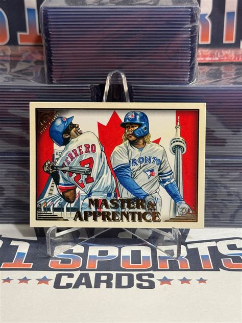2019 Topps Gallery (Master & Apprentice) Vladimir Guerrero Jr. & Vladi ...