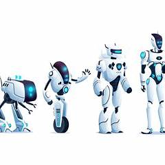 https://static.vecteezy.com/system/resources/previews/024/082/507/original/robots-evolution-artificial-intelligence-cyborgs-vector.jpg