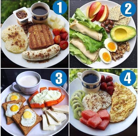 Desayuno Saludable Ejemplos