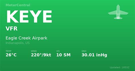 KEYE Weather | VFR - Eagle Creek Airpark | METAR & TAF