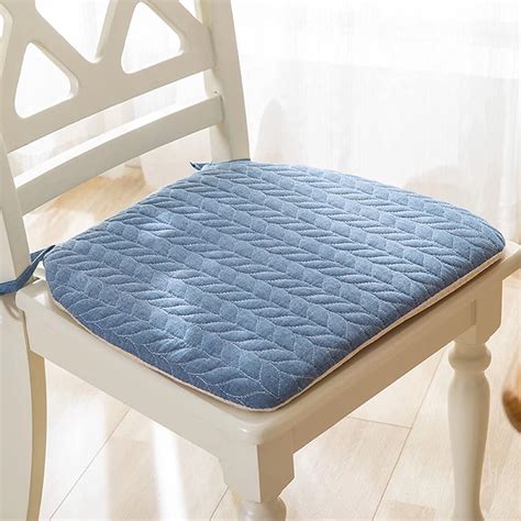QIUYI Indoor Seat Cushions for Dining Chairs, Chair Pads for Kitchen ...