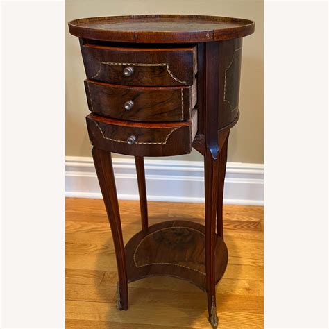 Small Wooden Side Table - AptDeco