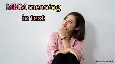 MHM meaning in text