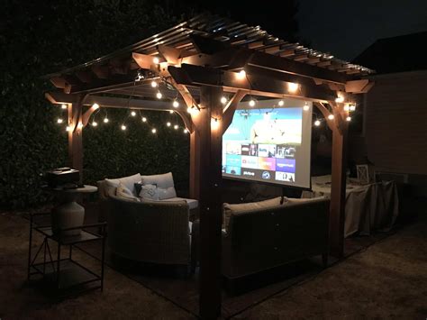 Diy Outdoor Movie Screen