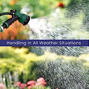 Cinagro 20 Meter Heavy Duty 3 Layered Braided PVC Garden Hose Pipe with ...