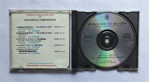 Hymns From The - Rig - Veda Slokas from Mandalas 5, 7 & 10 " Vocal Art ...