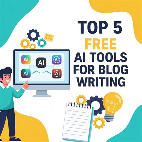 Top 5 Free AI Tools For Effortless Blog Writing | PSD Freebies Mockups