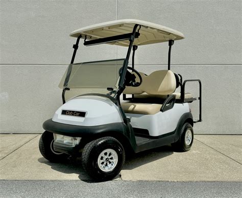 2011 CLUB CAR PRECEDENT-E (WHITE) – Alpha Golf Carts
