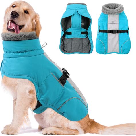 Queenmore Winter Dog Jackets, Dog Coats for Small Dogs Winter, Warm ...
