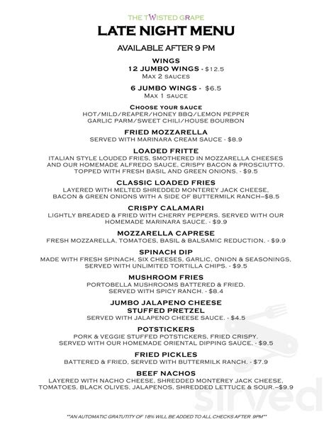 Twisted Grape Restaurant