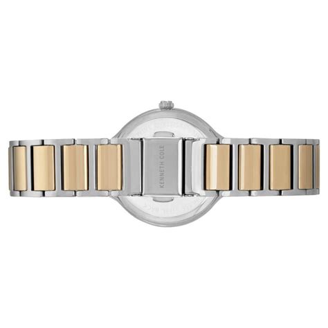 Buy Online Kenneth Cole Quartz Analog Mother of Pearl Dial Stainless ...