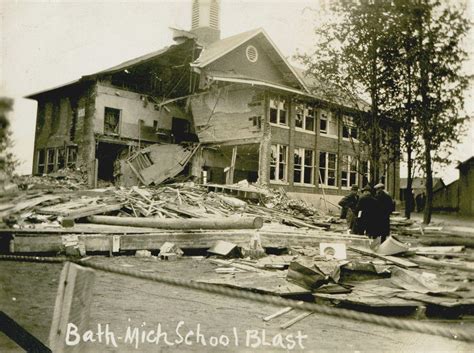 Bath School Disaster, Massacre Original Photograph Bath Michigan Very ...