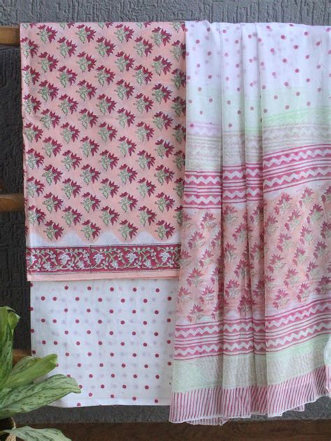 Cotton Dress Material | Cotton Dress Material Online – Weaves of Tradition