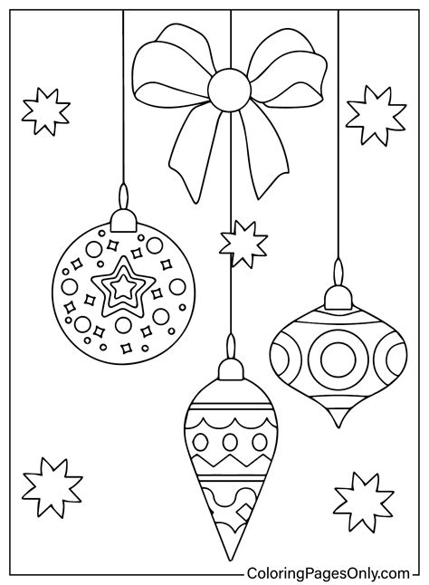 Bubakids Ornaments Sketch Coloring Page