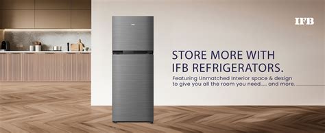 IFB 241L 3 Star Frost Free Advanced Inverter Double Door Refrigerator ...