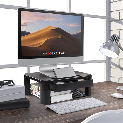 Buy Adjustable Height Monitor Stand Riser Computer Stand Screen Stand ...