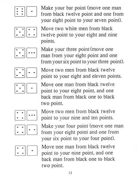 Image result for Printable Basic Backgammon Rules