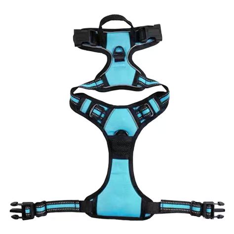 Dog Harness No Pull, Walking Pet Harness with 2 Metal Rings and Handle ...