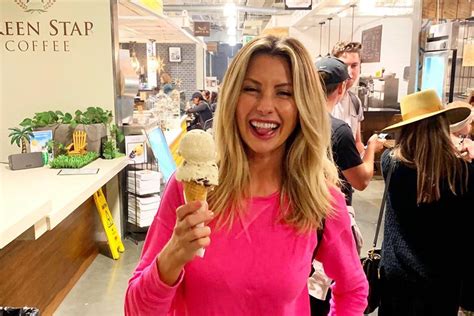 Ashley Jacobs Wears Red Maxi Dress on Mexican Vacation