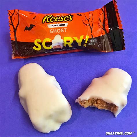 Reese's Halloween White Crème Peanut Butter Ghosts: SCARY GOOD CANDY ...