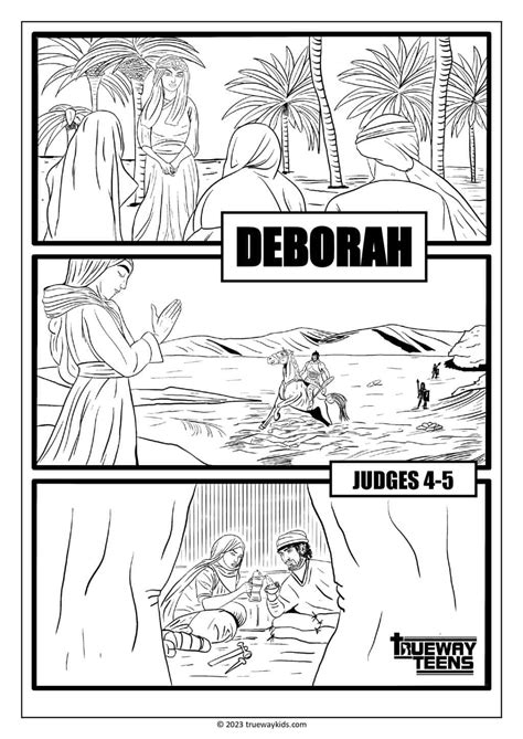 Deborah (Judges 4-5) - Bible lesson for teens - Trueway Kids