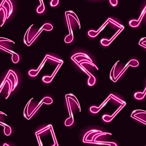 Neon Music Notes 的图像结果