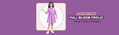 Full Bloom Frolic | Up To 14Y Trendy Frocks & Dresses Online Shopping ...