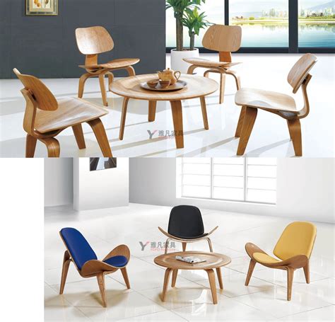 ALVAR椅子-弯曲胶合板椅设计-以大师之名 - 普象网