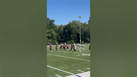 Thomas faraci 1st down vs south Plainfield eagles won 13-19!!! - YouTube