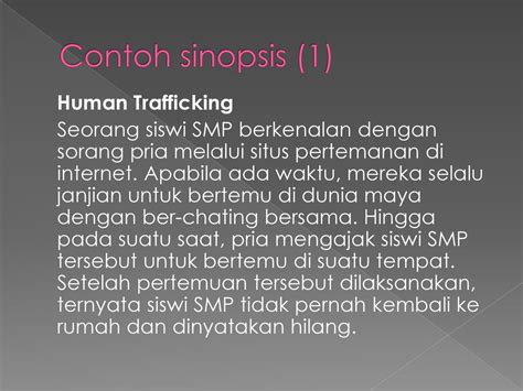 Contoh Sinopsis Film Terbaik