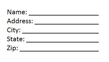 Image result for Simple Form