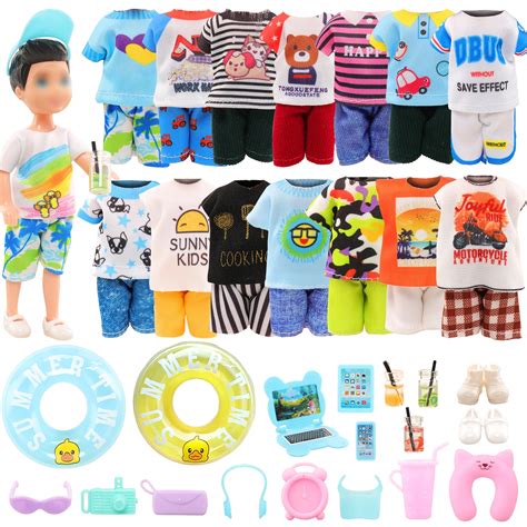 Chelsea Doll Clothes 28-Piece & School Accessories | 6-Inch Doll ...