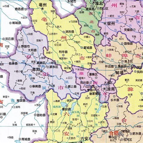 安徽省宿州地区地图展示_地图分享