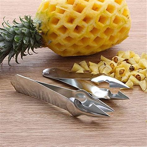 Buy DESMIKA (LABEL) Practical Stainless Steel Pineapple Eye Peeler ...
