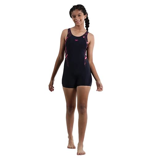 Buy Speedo Hyperboom Splice Muscle Back Legsuit True-Navy-Electricpink ...