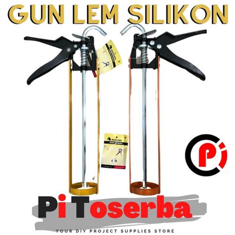 Jual Alat Pendorong Silikon Sealant Gun Aplikator Lem Kaca Bahan Tebal ...