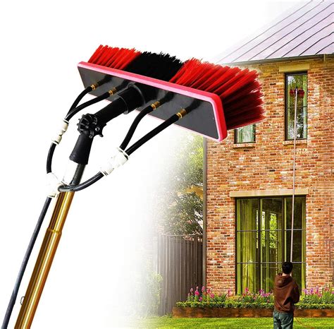 12m/40ft Telescopic Window Cleaner conservatory roof cleaner/Water Fed ...