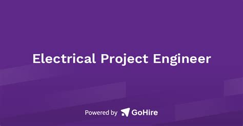 Electrical Project Engineer 的图像结果